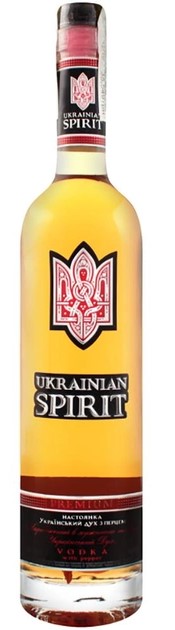 detail Vodka Ukrajinský duch s pepřem 0,7l