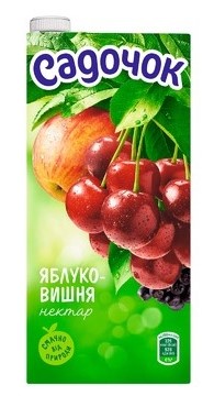 Jablečno-višňový džus 0,95L Sadočok