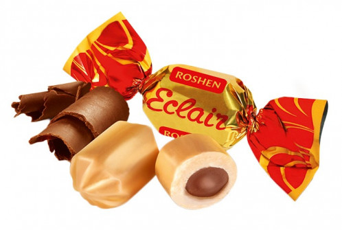 ECLAIR karamel s kakaovou náplní Roshen