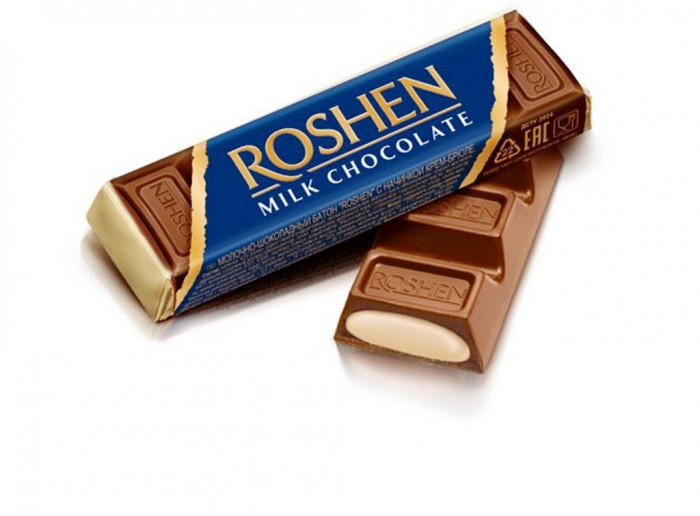 detail Mlečná čokoláda Roshen 43g