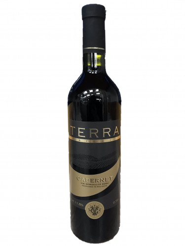 Červené polosladké víno cabernet 0,75L TERRA RICCI