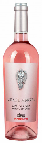 Suché ružové víno Merlot Rose Angel 0.75L