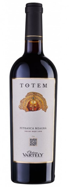 detail Červené suché víno Totem Feteasca Neagra 0,75L