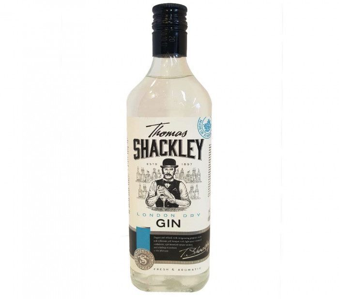 detail Gin 0,5L 45% Thomas Shackley