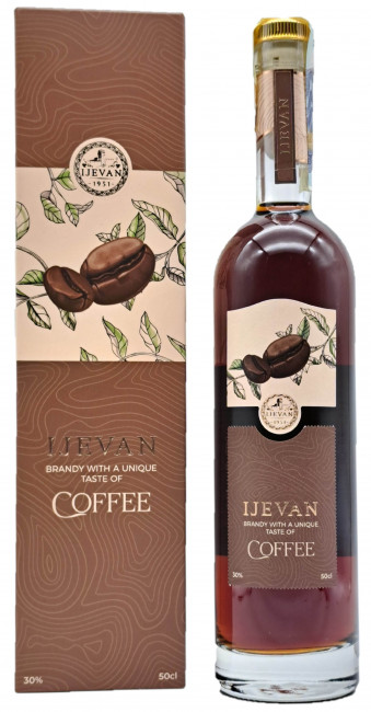 detail Brandy kávový 7 let 0,5L 30% IJEVAN