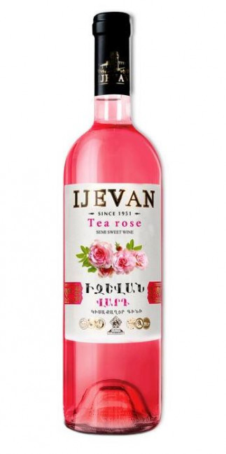 detail Víno Tea Rose 0.75L Ijevan Alk.13.5%