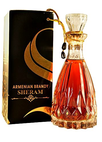 detail Brandy SHERAM 10 let 0,5L 40% PROSHYAN