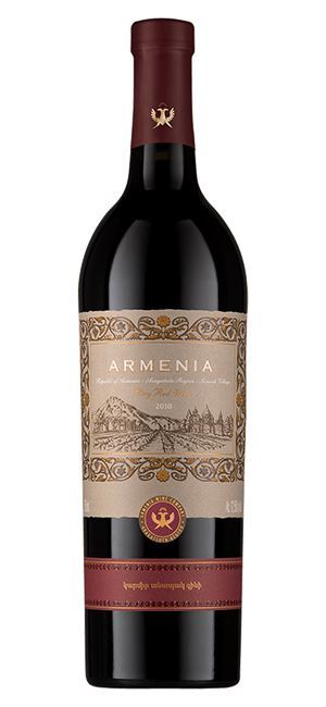 detail Červené suché víno Armenia 0,75L