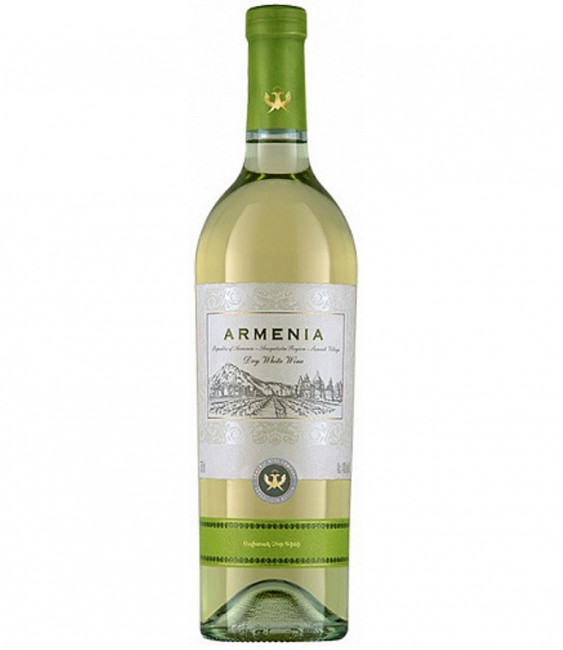 detail Bílé suché víno Armenia 0.75L