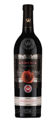 detail Červené víno granátové jablko Armenia 0,75L