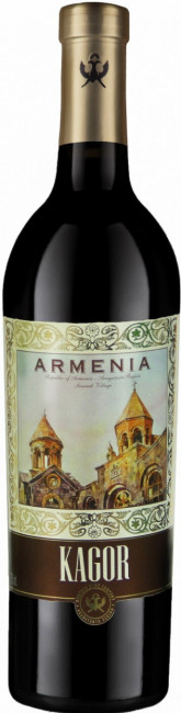 detail Kagor sladké červrné vino Armenia 0,75l