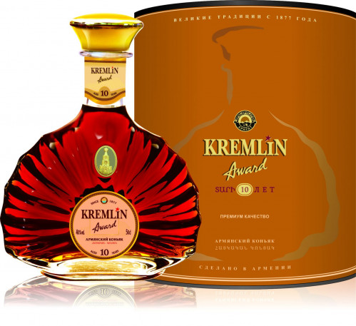 Brandy Award 10 let 0,5L 40% Kremlin