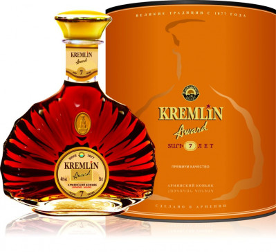 Arménské brandy Kremlin 7 y.o. 0,5L 40% Alk.