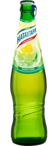 Perlivý nápoj citron-limetka 0,5L Natakhtari