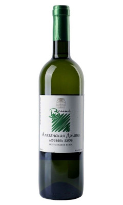 Polosladké bílé víno Alazani Valley 0,75L Besini