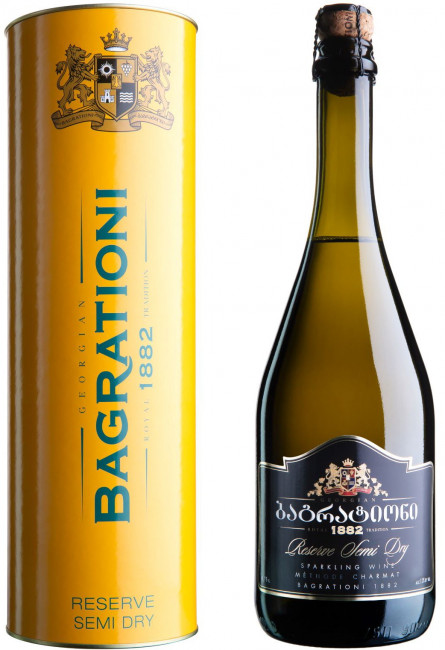 detail Šumivé polosuché víno 0,75L Bagrationi Reserve