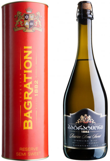 detail Šumivé polosladké víno 0,75L Bagrationi Reserve