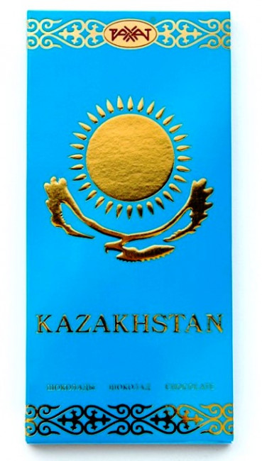 detail Mléčná čokoláda Kazakhstan 100g