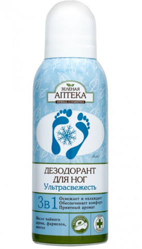 Deodorant sprej na nohy 150ml Zelenaya Apteka
