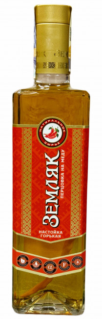 detail Vodka Pepřovka na medu 0,5L 35% Zemljak 