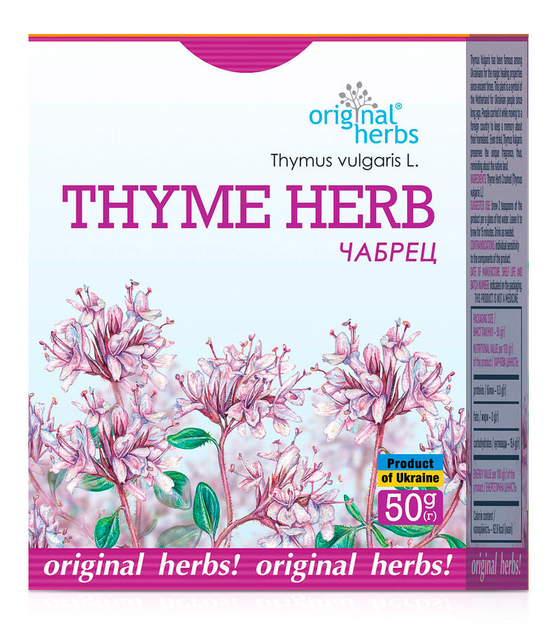 Bylinný čaj Tymián 50g Original Herbs