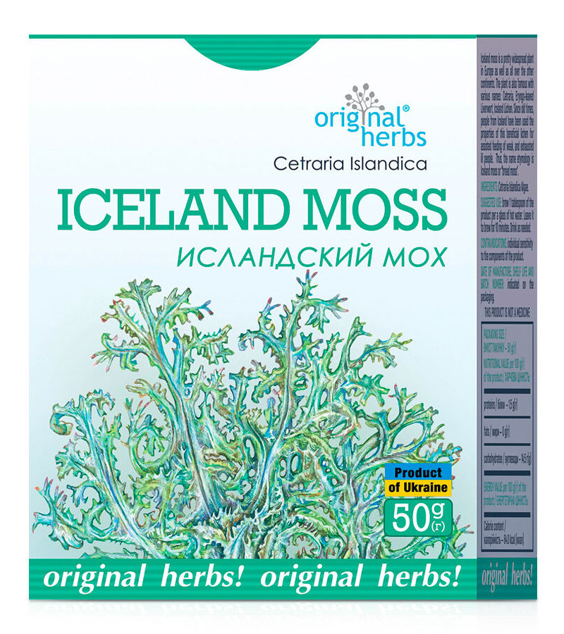 Bylinný čaj z islandského mechu 50g Original Herbs