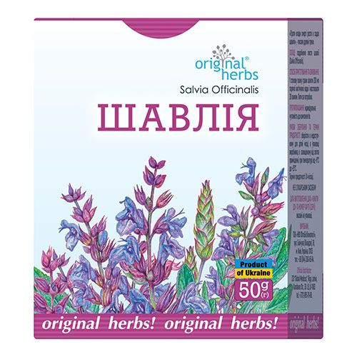 detail Bylinný čaj Šalvěj 50g Original Herbs