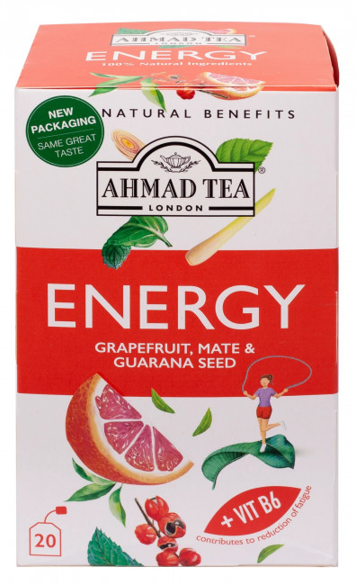 detail Bylinný čaj ENERGY 20*1,5 30g Ahmad Tea