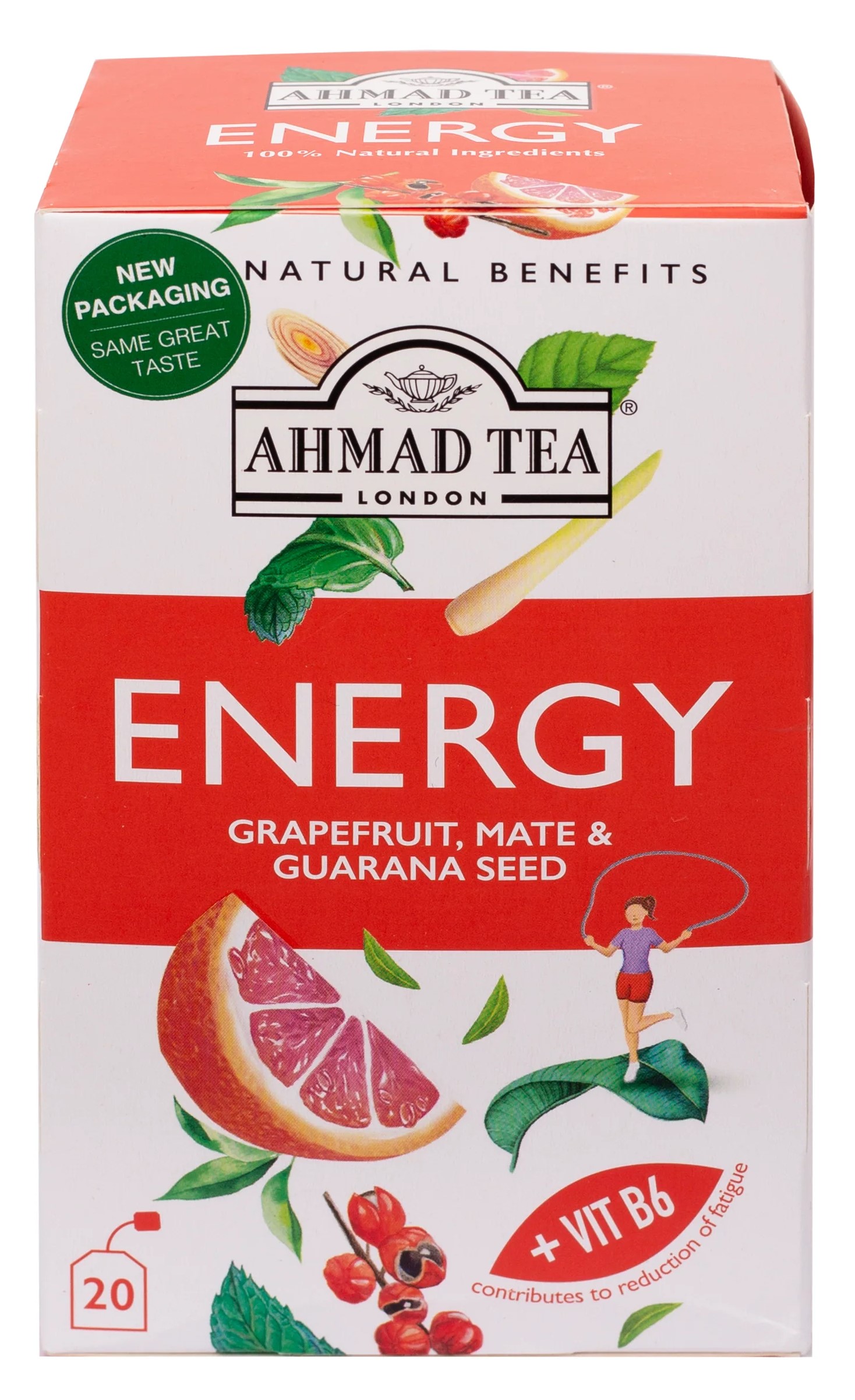 Bylinný čaj ENERGY 20*1,5 30g Ahmad Tea