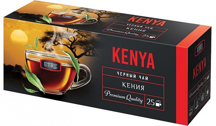 detail Černý čaj Kenya 25*2 50g Etre
