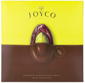 Sušené datle v čokoládě s pistáciemi 190g Joyco