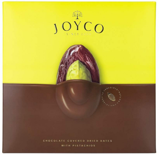 detail Sušené datle v čokoládě s pistáciemi 190g Joyco
