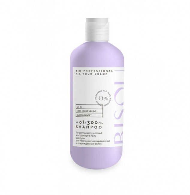 detail Šampon pro barvené a poškozené vlasy 300ml BISOU