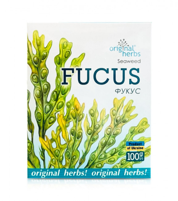 detail Mořská řasa Fucus, originální bylinky, 100 g