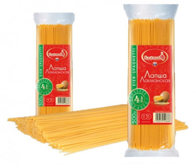  Спагетти яичное Lackmann 500g