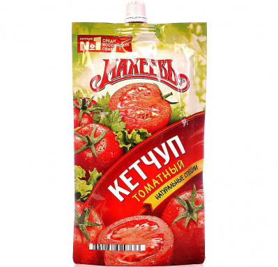 Кетчуп томатный Махеев 300г