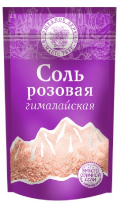 Гималайская розовая соль 350г В.Д.