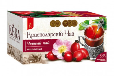 Černý čaj se šipkem Krasnodar 20*1,7g