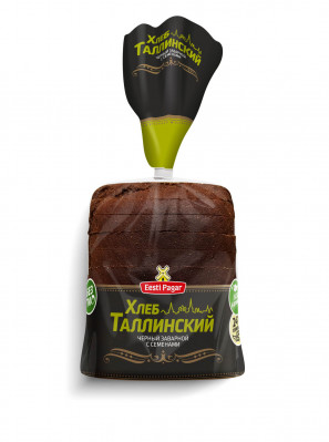 Хлеб Талинский черный с семечками 310г