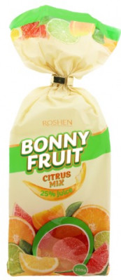 Желе Bonny фруктово-цитрусовый микс 200г Roshen