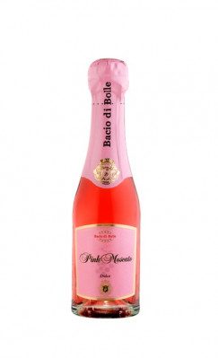 Šumivé růžové víno Pink Moscato 0,187ml