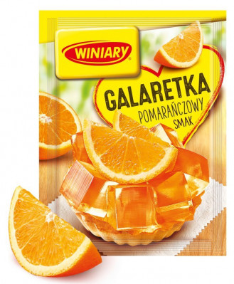 Желе со вкусом апельсина 75г Galaretka