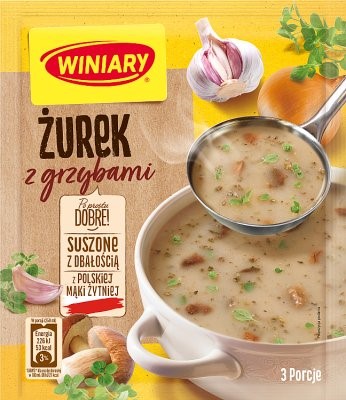 Грибной суп Žurek 49g Winiary