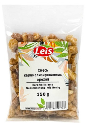 Skaramelizované orechy 150g Leis