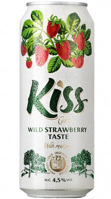Cider Kiss Lesní jahody 4,5%Alc. 0,5L